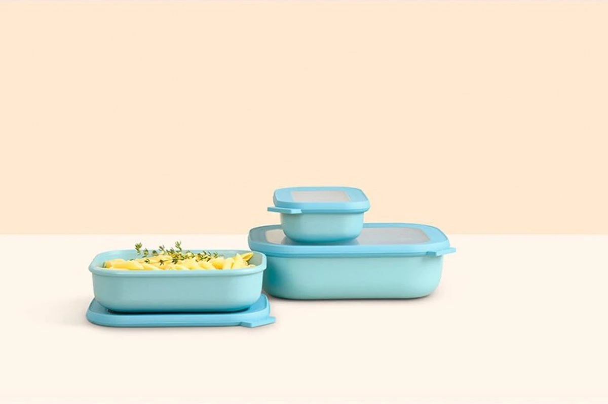 Mepal - Multikom Cirqula Rechthoekig 3-delige Set (500+1000+2000) - Mag In De Vriezer, Magnetron En Vaatwasser – Nordic Black – Meal Prep Bakjes - Bewaardozen Met Deksel 7 Mepal - Multikom Cirqula Rechthoekig 3-delige Set (500+1000+2000) - Mag In De Vriezer, Magnetron En Vaatwasser – Nordic Black – Meal Prep Bakjes - Bewaardozen Met Deksel - Afbeelding 7