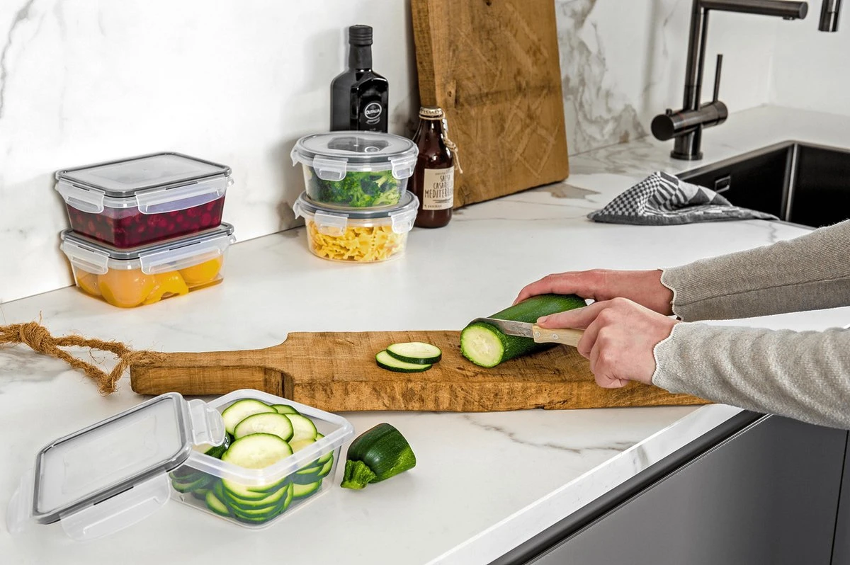 Vershoudbakjes - Meal Prep Bakjes - Lunchbox - Diepvriesbakjes - Vershouddoos - Vershoudbakjes Set - Plastic Bakjes - Voedselcontainer - Magnetron Bakjes Met Deksel - 18 Stuks - BPA Vrij - Stosh 9 Vershoudbakjes - Meal Prep Bakjes - Lunchbox - Diepvriesbakjes - Vershouddoos - Vershoudbakjes Set - Plastic Bakjes - Voedselcontainer - Magnetron Bakjes Met Deksel - 18 Stuks - BPA Vrij - Stosh - Afbeelding 9