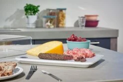 Mepal - Kaasstolp Modula - 2800 Ml - Wit - Inclusief Snijplank - Zicht Op Inhoud - Vershouddoos - Kaasbak -Mepal Shop 1200x800 86