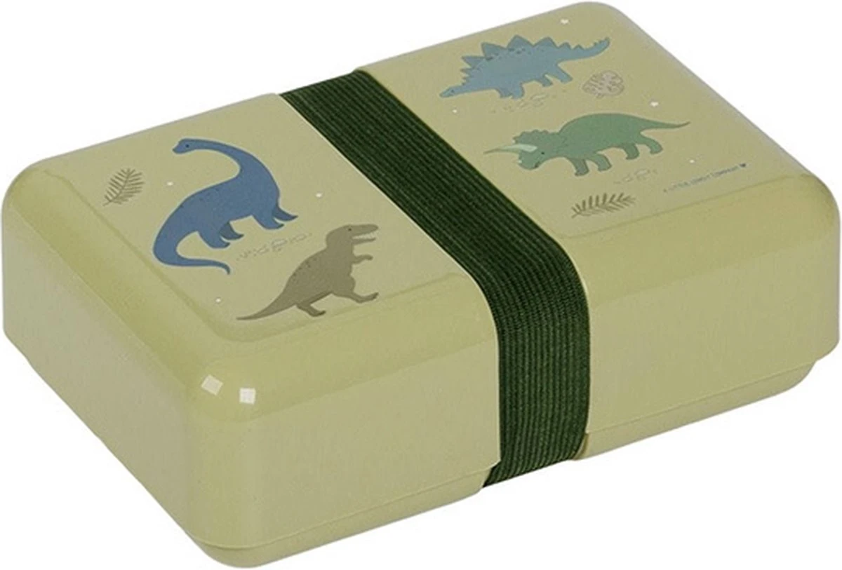 Broodtrommel / Lunch Box: Dino | A Little Lovely Company 7 Broodtrommel / Lunch Box: Dino | A Little Lovely Company - Afbeelding 7