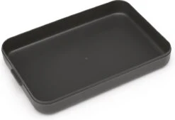 Brabantia Make & Take Lunchbox - Plat - Kunststof - Dark Grey 21 Brabantia Make & Take Lunchbox - Plat - Kunststof - Dark Grey -Mepal Shop 1200x819