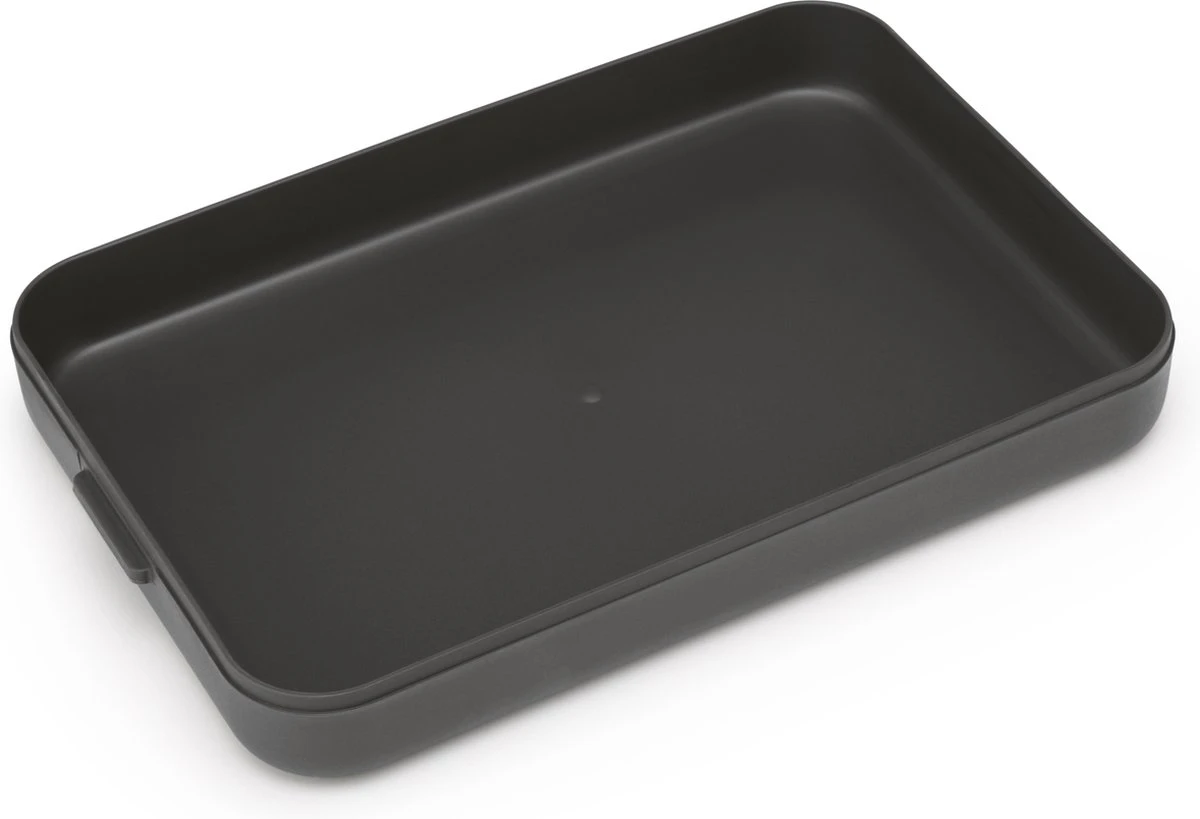 Brabantia Make & Take Lunchbox - Plat - Kunststof - Dark Grey 9 Brabantia Make & Take Lunchbox - Plat - Kunststof - Dark Grey - Afbeelding 9