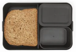 Brabantia Make & Take Bento Lunchbox Incl Bentobox - Large - Kunststof - Dark Grey -Mepal Shop 1200x821 2
