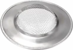 Alternative view of JvB - Gootsteen Zeef 2 Stuks RVS Buitenmaat 7.5 Cm Binnenmaat 4,3 Cm - Zeef - Gootsteen - Haar Opvanger Haar Vanger - Vuil Tegenhouden