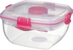 Sistema To Go Vershouddoos - Salade Kom - Roze - 1.1 Liter