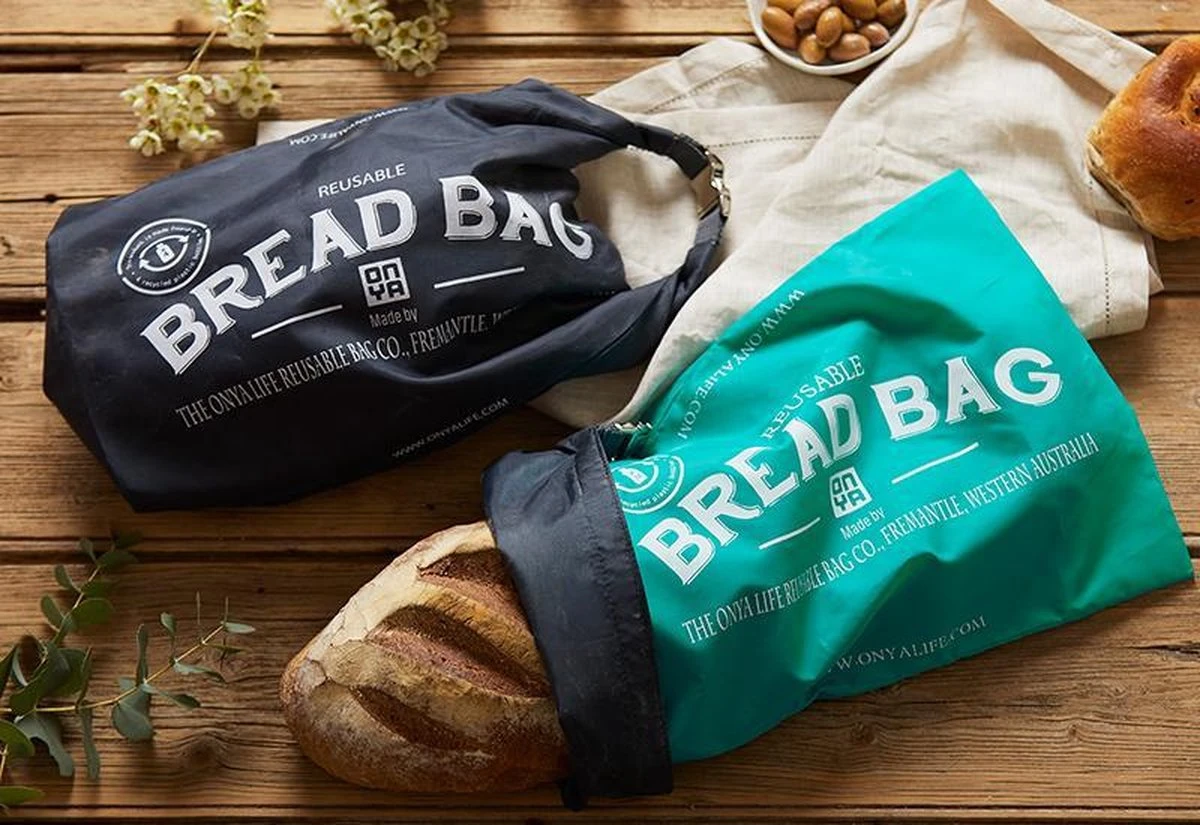 ONYA - Duurzame Broodzak (GRIJS) | Bread Bag | Herbruikbaar | Broodtas | Brood Tas | Broodmand 1 ONYA - Duurzame Broodzak (GRIJS) | Bread Bag | Herbruikbaar | Broodtas | Brood Tas | Broodmand