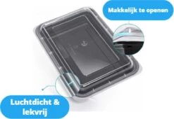 Meal Prep Bakjes - 10 Stuks - 1 Compartiment - Vershoudbakjes - Meal Prep - 1L - Magnetron Bakjes Met Deksel - Vershouddoos 11 Meal Prep Bakjes - 10 Stuks - 1 Compartiment - Vershoudbakjes - Meal Prep - 1L - Magnetron Bakjes Met Deksel - Vershouddoos -Mepal Shop 1200x828 2