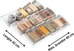 Merkloos Kruidenrek Voor In Lade - Kunststof - 2 Delig - Kleine Beschadiging 6 Merkloos Kruidenrek Voor In Lade - Kunststof - 2 Delig - Kleine Beschadiging -Mepal Shop 1200x831 2