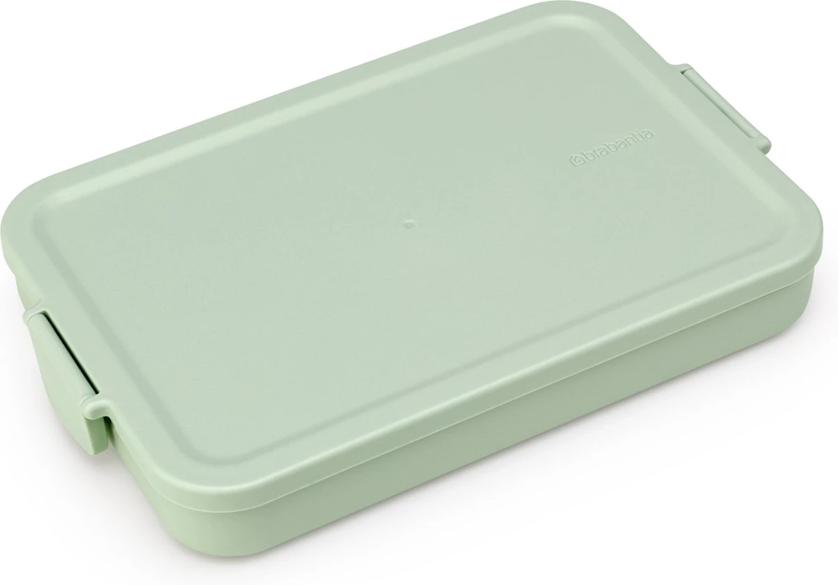 Brabantia Make & Take Lunchbox - Plat - Kunststof - Jade Green 7 Brabantia Make & Take Lunchbox - Plat - Kunststof - Jade Green - Afbeelding 7