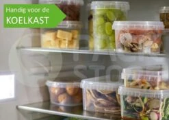 20 X Plastic Bakjes Met Deksel - 520 Ml - ø95mm - Rond - Vershoudbakjes - Meal Prep Bakjes - Transparant - Geschikt Voor Diepvries, Magnetron En Vaatwasser - Nederlandse Producent 13 20 X Plastic Bakjes Met Deksel - 520 Ml - ø95mm - Rond - Vershoudbakjes - Meal Prep Bakjes - Transparant - Geschikt Voor Diepvries, Magnetron En Vaatwasser - Nederlandse Producent -Mepal Shop 1200x848 10