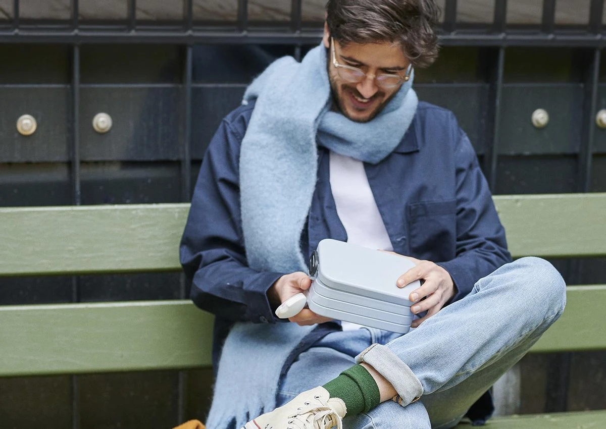 Mepal - Lunchbox Take A Break Midi – Geschikt Voor 4 Boterhammen – Wit – Lunchbox Voor Volwassenen 5 Mepal - Lunchbox Take A Break Midi – Geschikt Voor 4 Boterhammen – Wit – Lunchbox Voor Volwassenen - Afbeelding 5