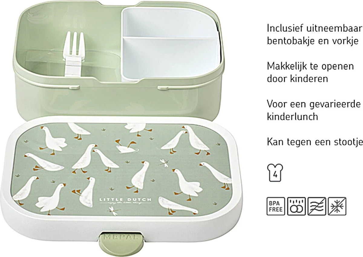Lunchbox Campus Little Dutch - Little Goose 4 Lunchbox Campus Little Dutch - Little Goose - Afbeelding 4