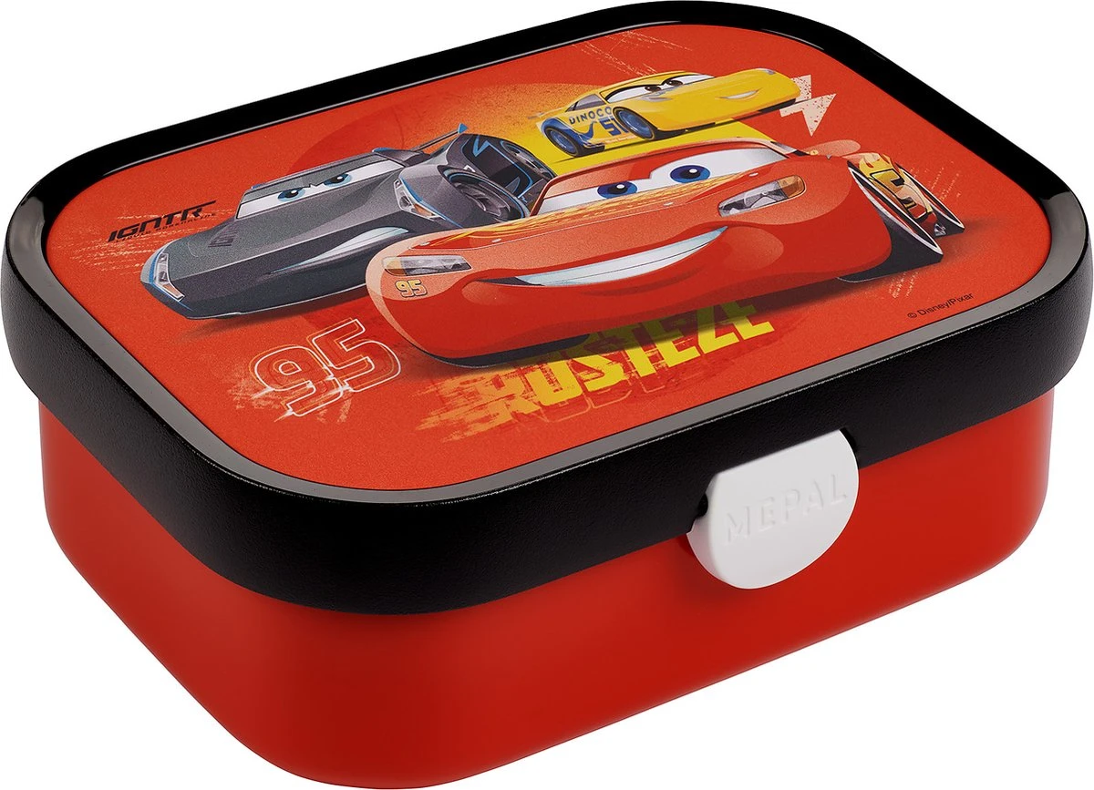 Mepal – Lunchset Campus (pu + Lb) – Pop-up Drinkfles En Broodtrommel Voor Kinderen – Cars – Bento Box – Lekvrij 2 Mepal – Lunchset Campus (pu + Lb) – Pop-up Drinkfles En Broodtrommel Voor Kinderen – Cars – Bento Box – Lekvrij - Afbeelding 2