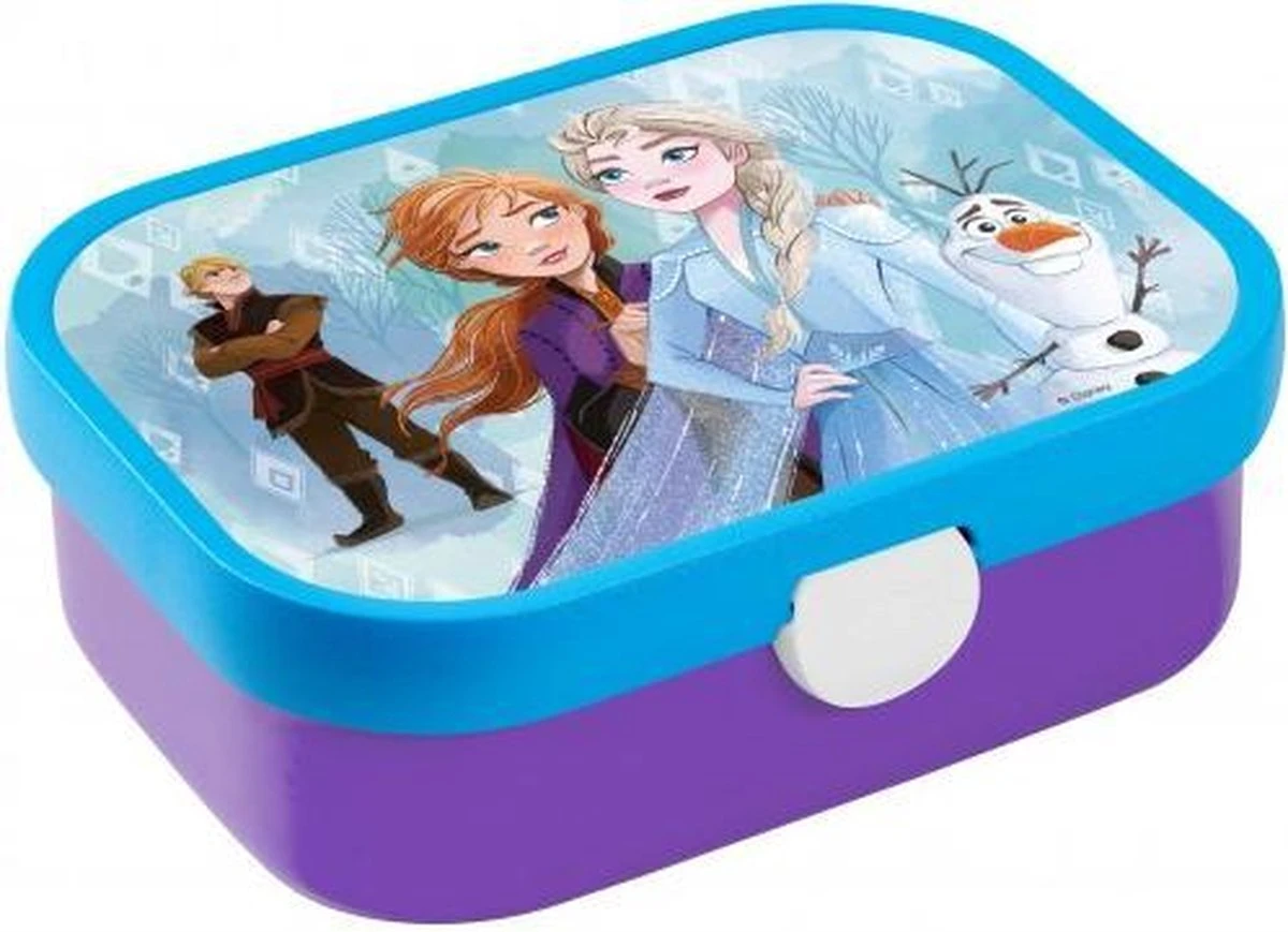Rosti Mepal Lunchbox Campus Frozen 2 - Junior Paars/blauw 3-delig 4 Rosti Mepal Lunchbox Campus Frozen 2 - Junior Paars/blauw 3-delig - Afbeelding 4