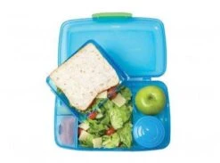 Sistema Bento Box 1.76L Met Boterhamlade - Doorzichtig/Paars -Mepal Shop 1200x887 1