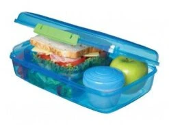 Sistema Bento Box 1.76L Met Boterhamlade - Doorzichtig/Paars -Mepal Shop 1200x887 2