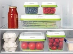Sistema FreshWorks Doos Vierkant 1,5 L Groen, Transparant, Wit 1 Stuk(s) -Mepal Shop 1200x887 7