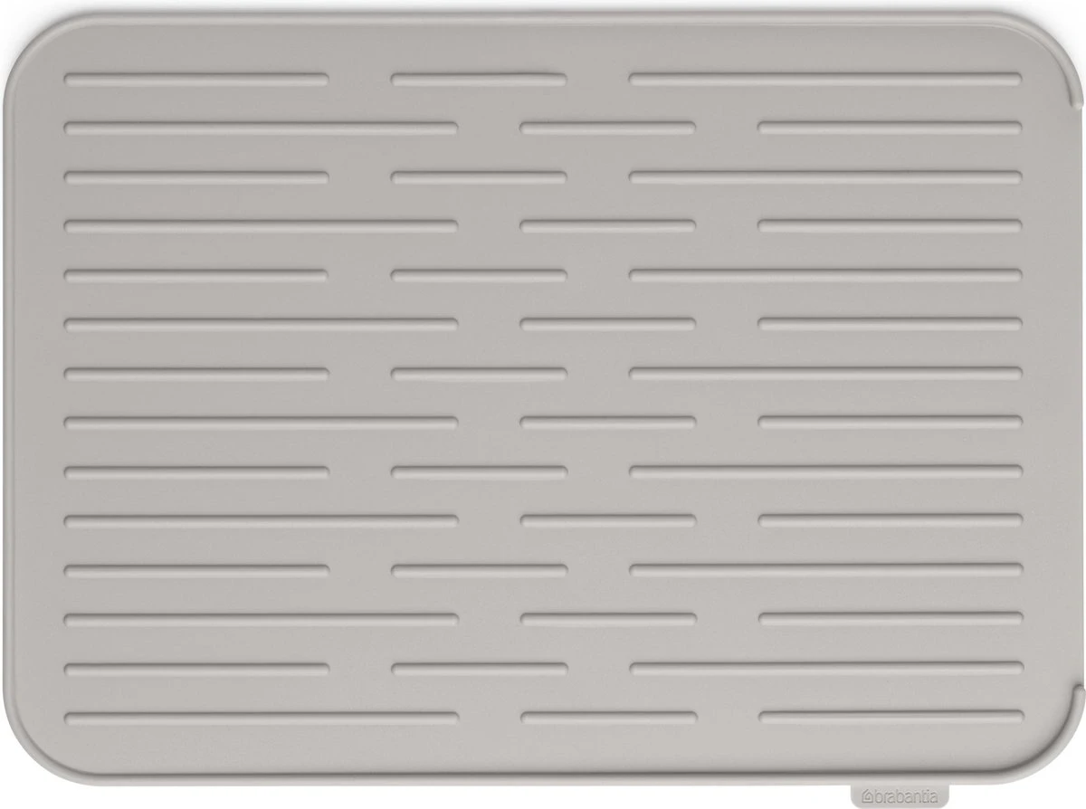 Brabantia SinkSide Afdruipmat - Siliconen - Mid Grey 1 Brabantia SinkSide Afdruipmat - Siliconen - Mid Grey