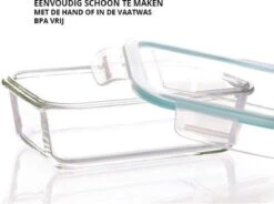 Merkloos Vershoudbakjes - Meal Prep Bakjes- 1.18 L - Set Van 5 -Mepal Shop 1200x894 7