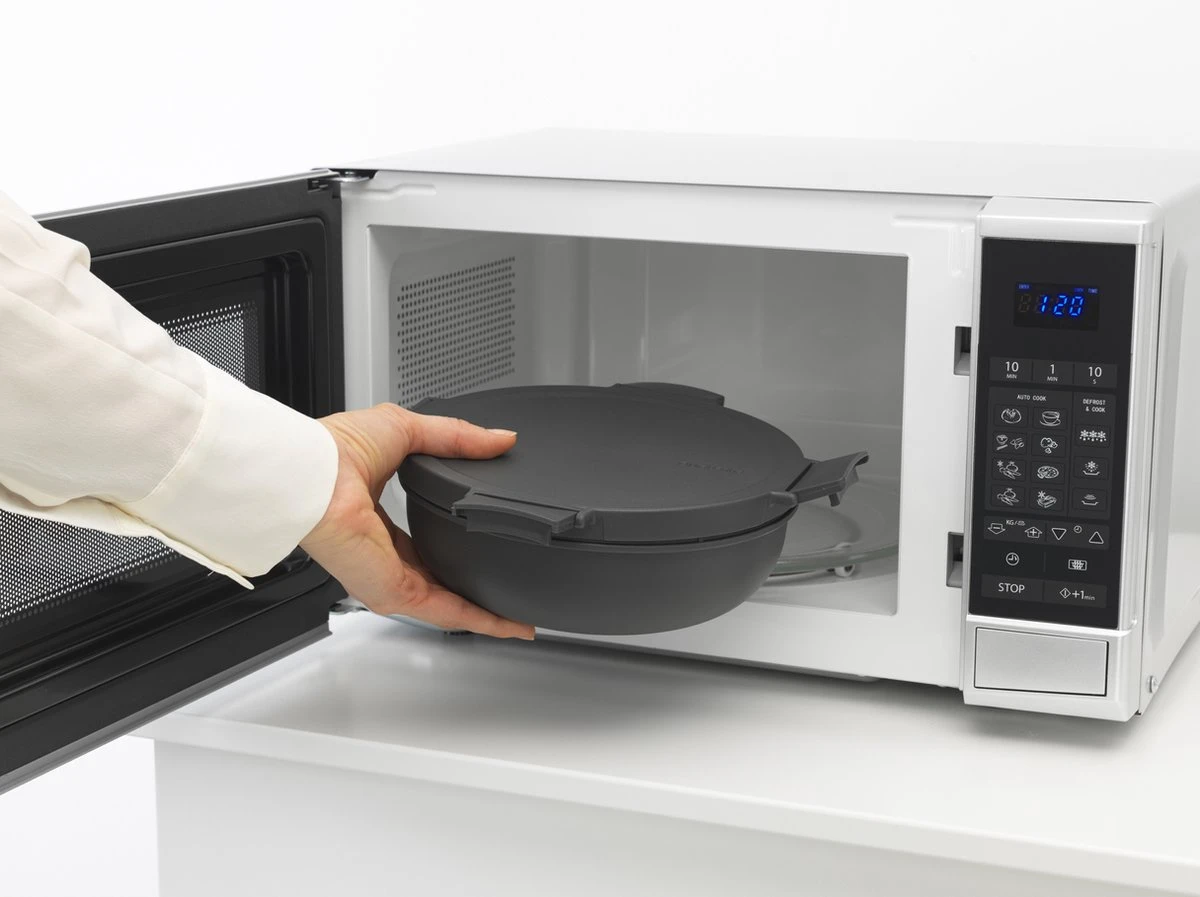 Brabantia Make & Take Salade Lunchbox - 1,3 L - Kunststof - Dark Grey 9 Brabantia Make & Take Salade Lunchbox - 1,3 L - Kunststof - Dark Grey - Afbeelding 9