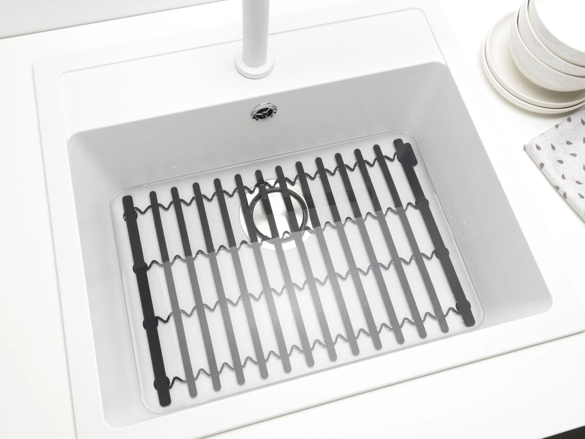 Brabantia SinkSide Gootsteenmat - Dark Grey 5 Brabantia SinkSide Gootsteenmat - Dark Grey - Afbeelding 5