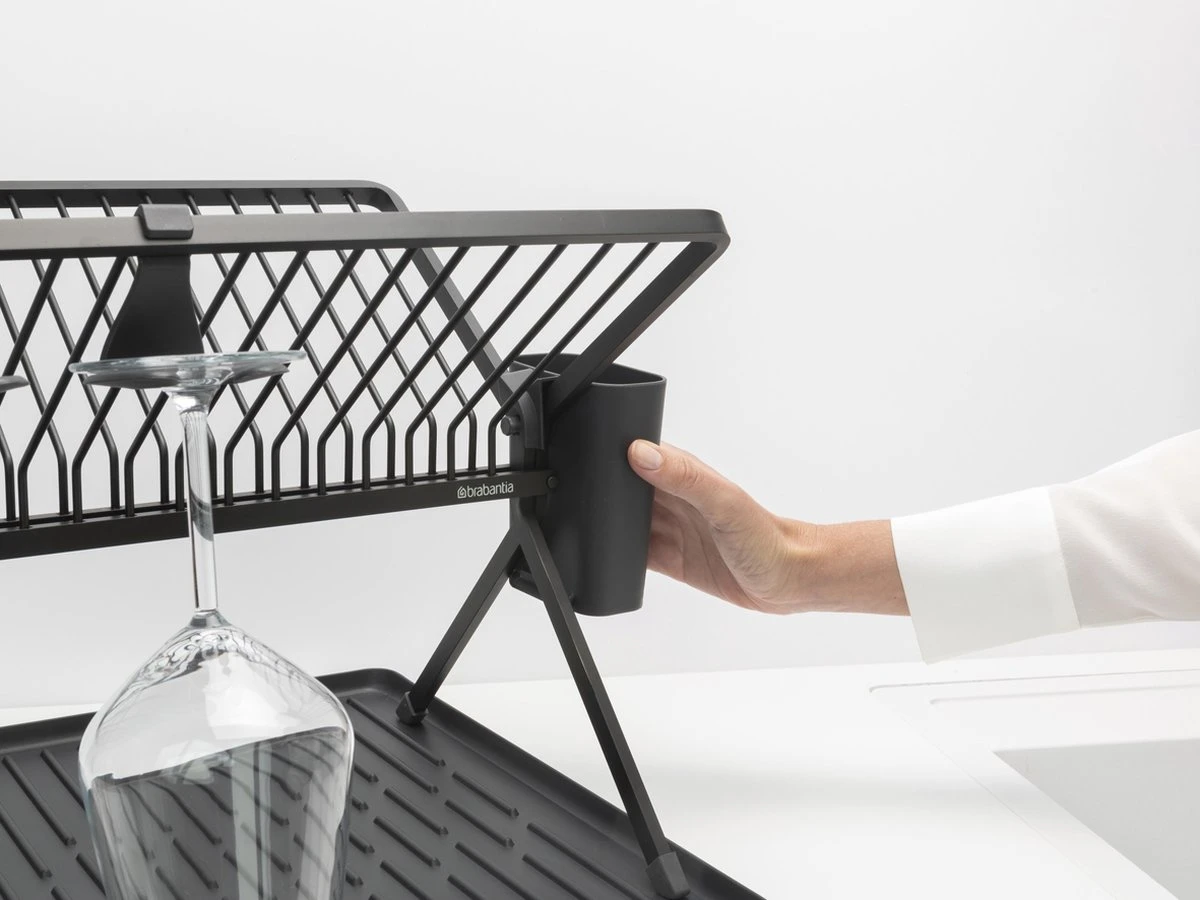 Brabantia SinkSide Afdruiprek - Inklapbaar - Dark Grey 7 Brabantia SinkSide Afdruiprek - Inklapbaar - Dark Grey - Afbeelding 7