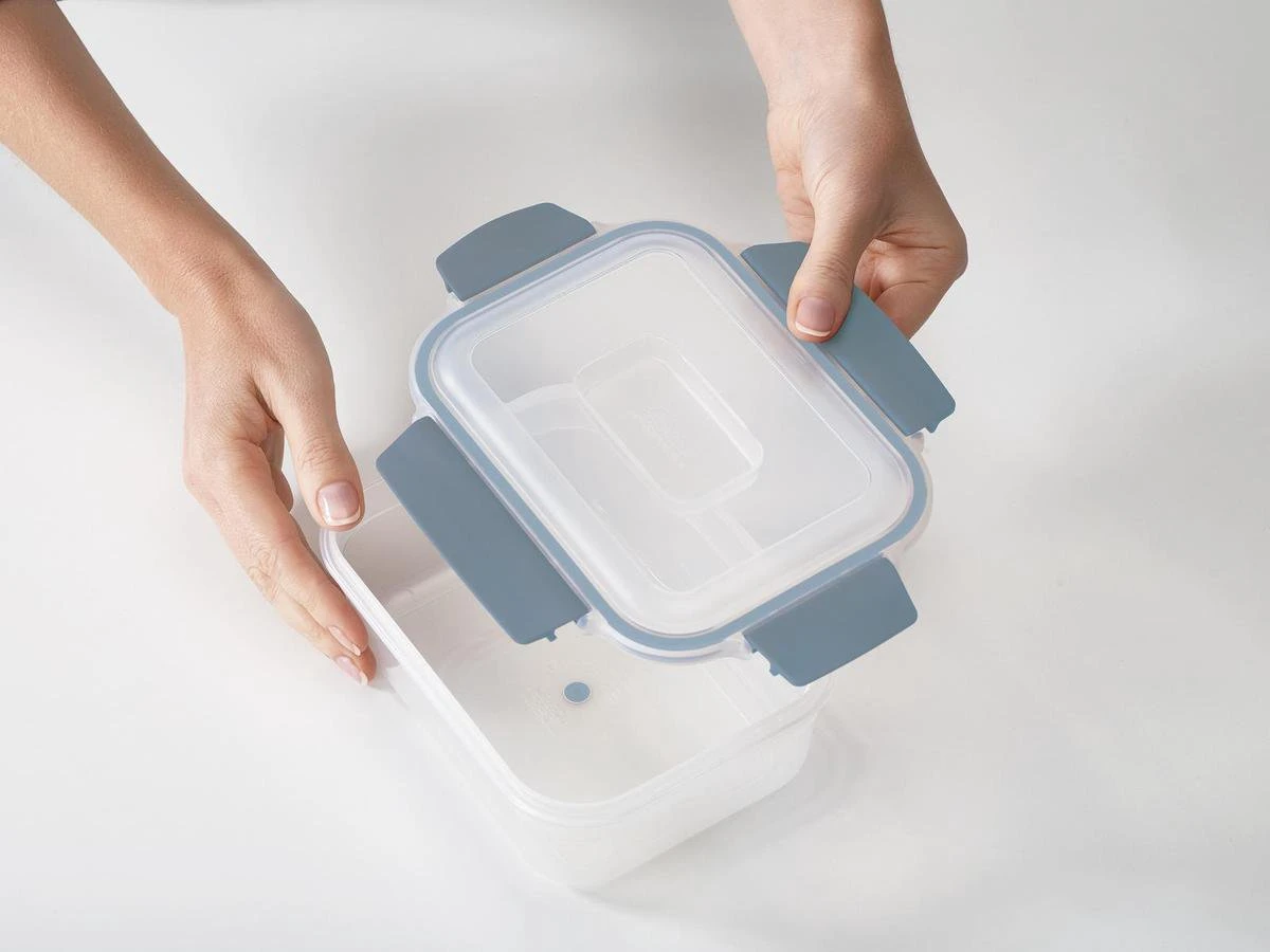 Vershoudbakjes, Set Van 5 Stuks, Grijs - Joseph Joseph | Nest Lock 2 Vershoudbakjes, Set Van 5 Stuks, Grijs - Joseph Joseph | Nest Lock - Afbeelding 2