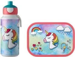 Mepal – Lunchset Campus (pu + Lb) – Pop-up Drinkfles En Broodtrommel Voor Kinderen – Unicorn – Bento Box – Lekvrij -Mepal Shop 1200x923 6