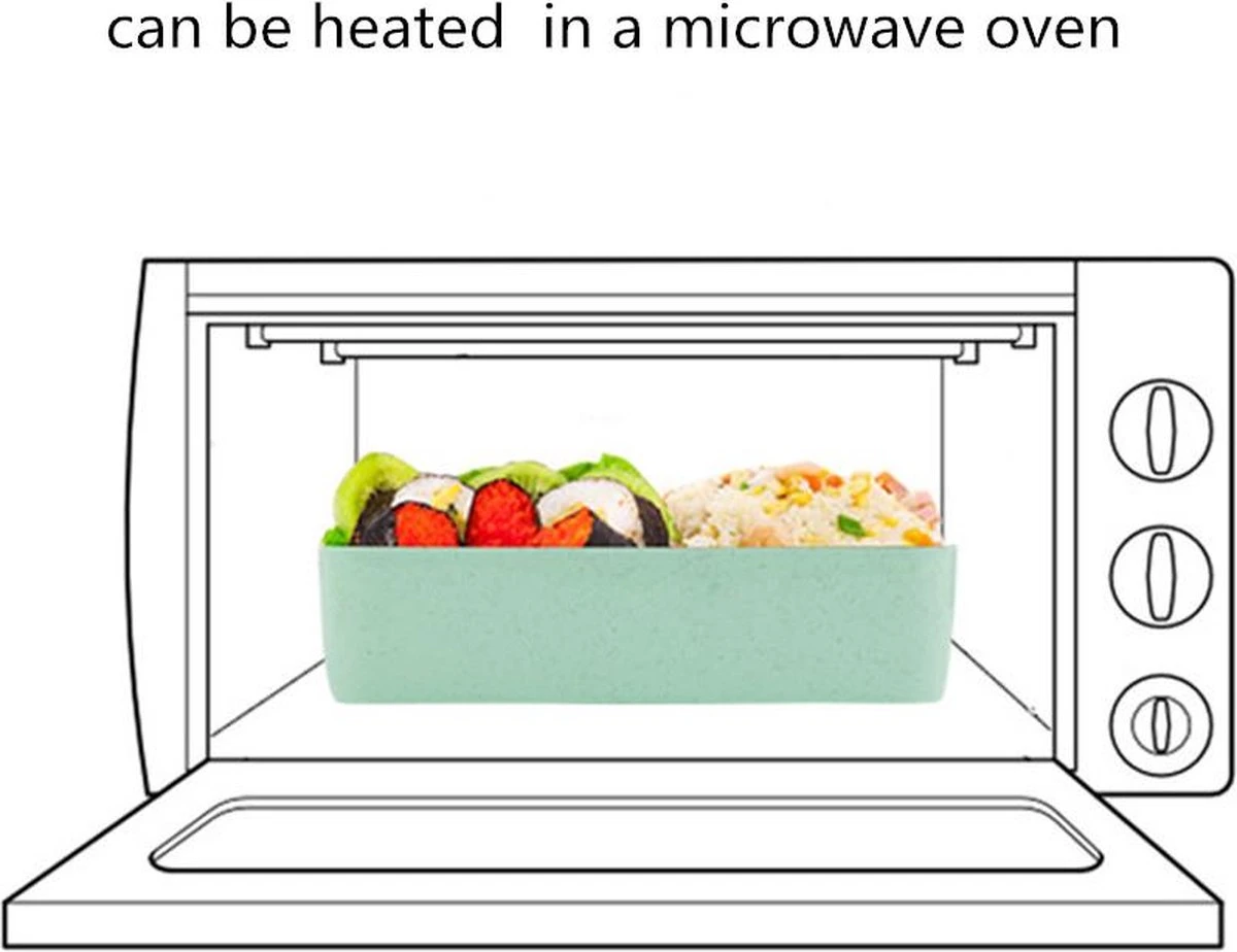 Lunchbox - Meal Prep Bakjes - Lunch Box Met Deksel - Meal Prep – Bento Box - Lunchtrommel Met Bestek Beige 19 Lunchbox - Meal Prep Bakjes - Lunch Box Met Deksel - Meal Prep – Bento Box - Lunchtrommel Met Bestek Beige - Afbeelding 19