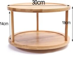 Merkloos Decopatent® Kruidenrek / Fruitschaal Bamboe - Rond - Kruiden Carrousel - Draaibaar - Staand Bamboe Specerijenrek Draaiplateau - Fruitrek 14 Merkloos Decopatent® Kruidenrek / Fruitschaal Bamboe - Rond - Kruiden Carrousel - Draaibaar - Staand Bamboe Specerijenrek Draaiplateau - Fruitrek -Mepal Shop 1200x931 1