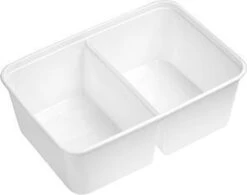Muscle Meat Magnetron Tweevak Bakjes - 50 Stuks - Met Deksel