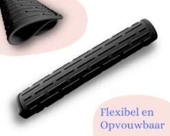 HOMYHON Afdruipmat -Afdruipmat Siliconen -Pannenonderzetter- Antislip -Hittebestendig - Aanrecht Mat -Siliconen Mat - 40 X 46 Cm - Zwart -Mepal Shop 1200x960 3