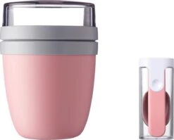 Mepal - Lunchpot + Vouwlepel Ellipse - Nordic Pink - Yoghurtbeker Met Lepel - Muesli Beker To Go - Geschikt Voor Vriezer, Magnetron En Vaatwasser. 9 Mepal - Lunchpot + Vouwlepel Ellipse - Nordic Pink - Yoghurtbeker Met Lepel - Muesli Beker To Go - Geschikt Voor Vriezer, Magnetron En Vaatwasser. -Mepal Shop 1200x966