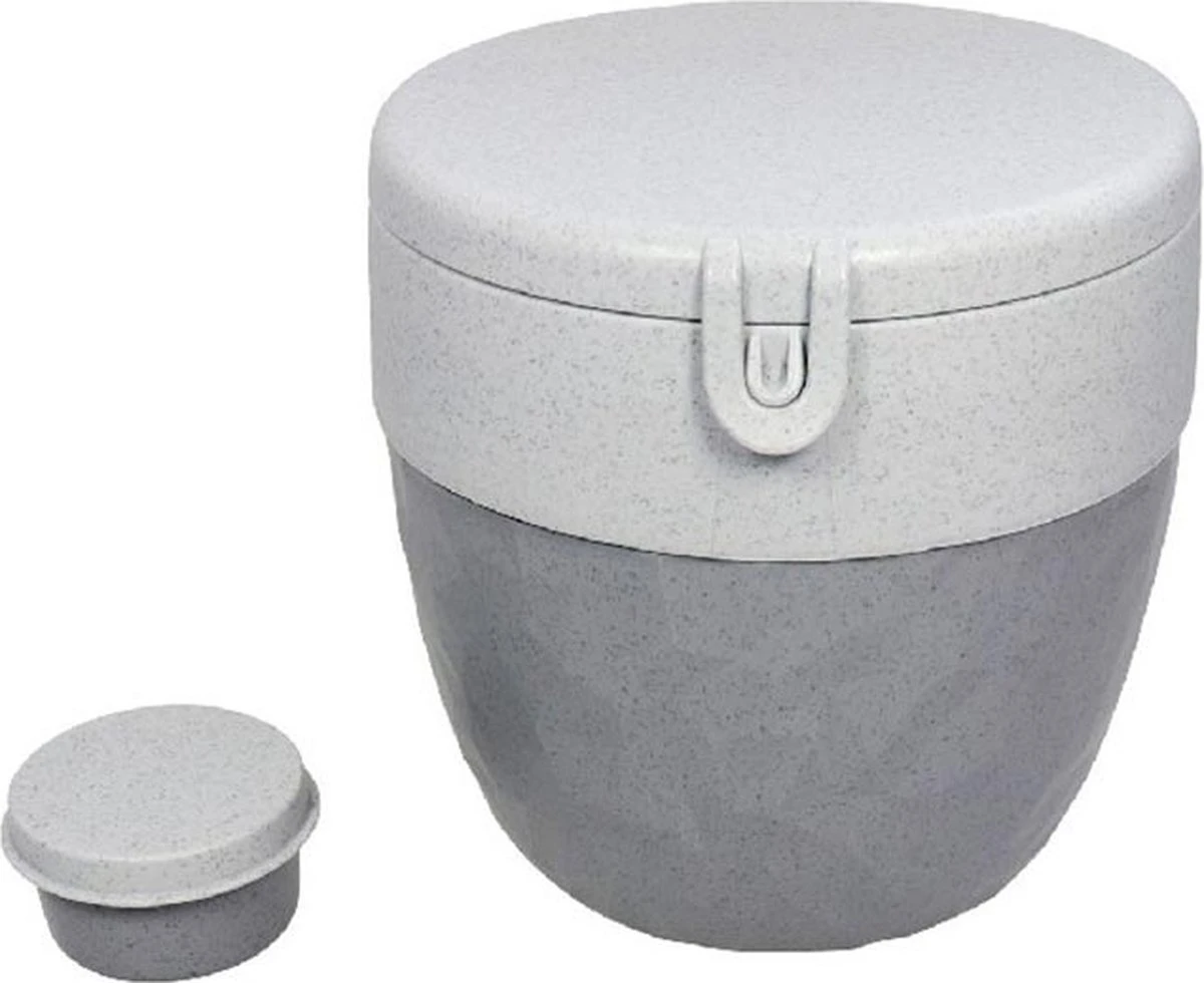 Koziol – Lunchbox / Lunchpot 1.0L – Praktische Muesli / Salade Beker To Go - 3 Compartimenten – Geschikt Voor Vriezer, Magnetron En Vaatwasser 5 Koziol – Lunchbox / Lunchpot 1.0L – Praktische Muesli / Salade Beker To Go - 3 Compartimenten – Geschikt Voor Vriezer, Magnetron En Vaatwasser - Afbeelding 5