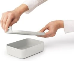 Brabantia Make & Take Lunchbox - Medium - Kunststof - Light Grey -Mepal Shop 1200x998 1