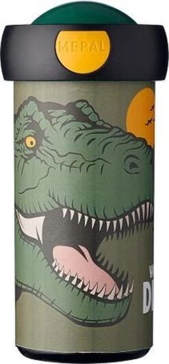 Mepal DINO Lunchset 3 Delig Voordeelset Broodtrommel, Pop-up Beker En Schoolbeker -Mepal Shop 557x1200