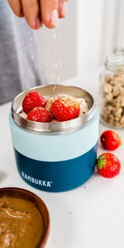 Kambukka Bora - Lunchbox - 400 Ml - Voedselcontainer Houdt 6 Uur Warm & 100 % Lekvrij - Deep Teal 13 Kambukka Bora - Lunchbox - 400 Ml - Voedselcontainer Houdt 6 Uur Warm & 100 % Lekvrij - Deep Teal -Mepal Shop 600x1200