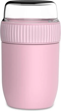 Coninx Thermos Lunchbox - Muesli Beker To Go - Isoleer Lunchpot - Yoghurtbeker To Go - Mueslibeker 840ml (600ml+240ml) - RVS / Roze 19 Coninx Thermos Lunchbox - Muesli Beker To Go - Isoleer Lunchpot - Yoghurtbeker To Go - Mueslibeker 840ml (600ml+240ml) - RVS / Roze -Mepal Shop 664x1200