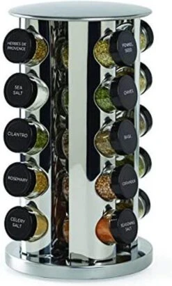 SensaHome 360 Graden Roteerbare Kruidencarrousel - Kruidenrek/Kruidenmolen - 20 Kruidenpotjes - 5 Laags - Draaibaar - 20 Specerijen Potjes - Specerijenmolen 18 SensaHome 360 Graden Roteerbare Kruidencarrousel - Kruidenrek/Kruidenmolen - 20 Kruidenpotjes - 5 Laags - Draaibaar - 20 Specerijen Potjes - Specerijenmolen -Mepal Shop 721x1200