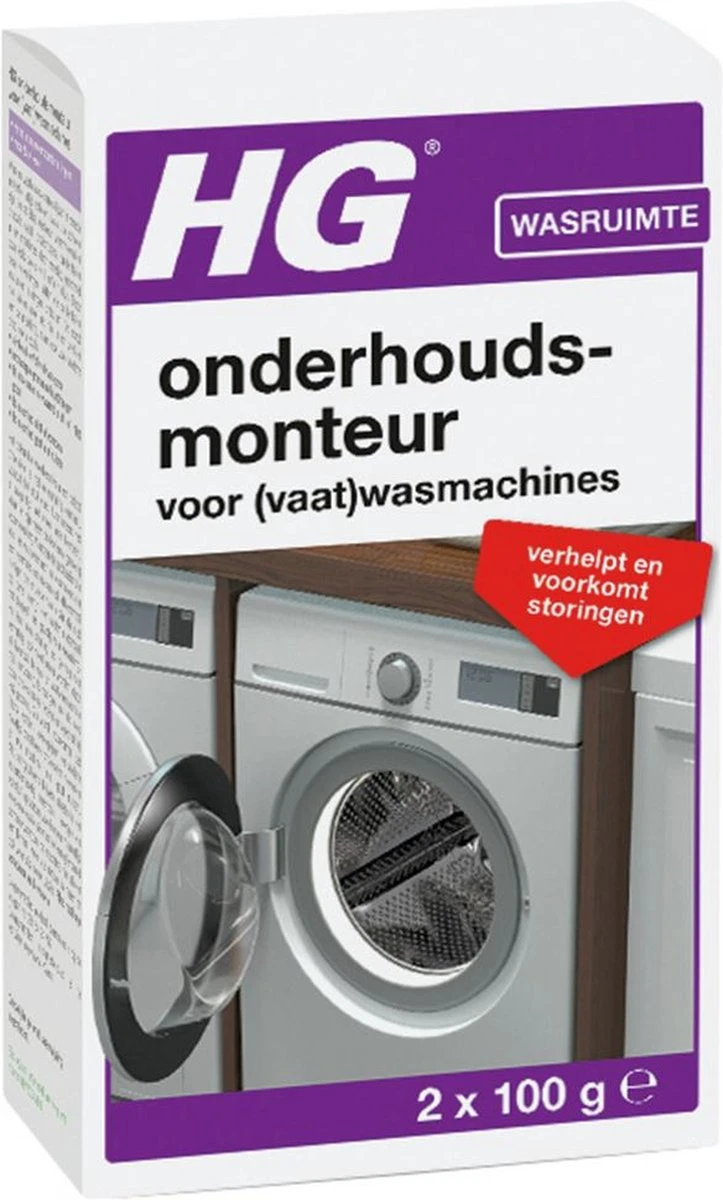 HG Onderhoudsmonteur - 2 X 100 Ml - Verhelpt En Voorkomt Storingen - Voor Een Langere Levensduur Van De Vaatwasser En Wasmachine - Biologisch Afbreekbaar 3 HG Onderhoudsmonteur - 2 X 100 Ml - Verhelpt En Voorkomt Storingen - Voor Een Langere Levensduur Van De Vaatwasser En Wasmachine - Biologisch Afbreekbaar - Afbeelding 3