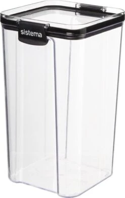 Sistema Luchtdichte Voorraadbussen - Voorraadbus 1.3 Liter - Stapelbaar, Met Deksel, Luchtdicht