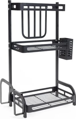 Sens Design Kruidenrek Staand – Keukenrek Voor Kruidenpotjes - Zwart 23 Sens Design Kruidenrek Staand – Keukenrek Voor Kruidenpotjes - Zwart -Mepal Shop 773x1200