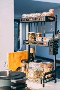 Sens Design Kruidenrek Staand – Keukenrek Voor Kruidenpotjes - Zwart 26 Sens Design Kruidenrek Staand – Keukenrek Voor Kruidenpotjes - Zwart -Mepal Shop 799x1200 6