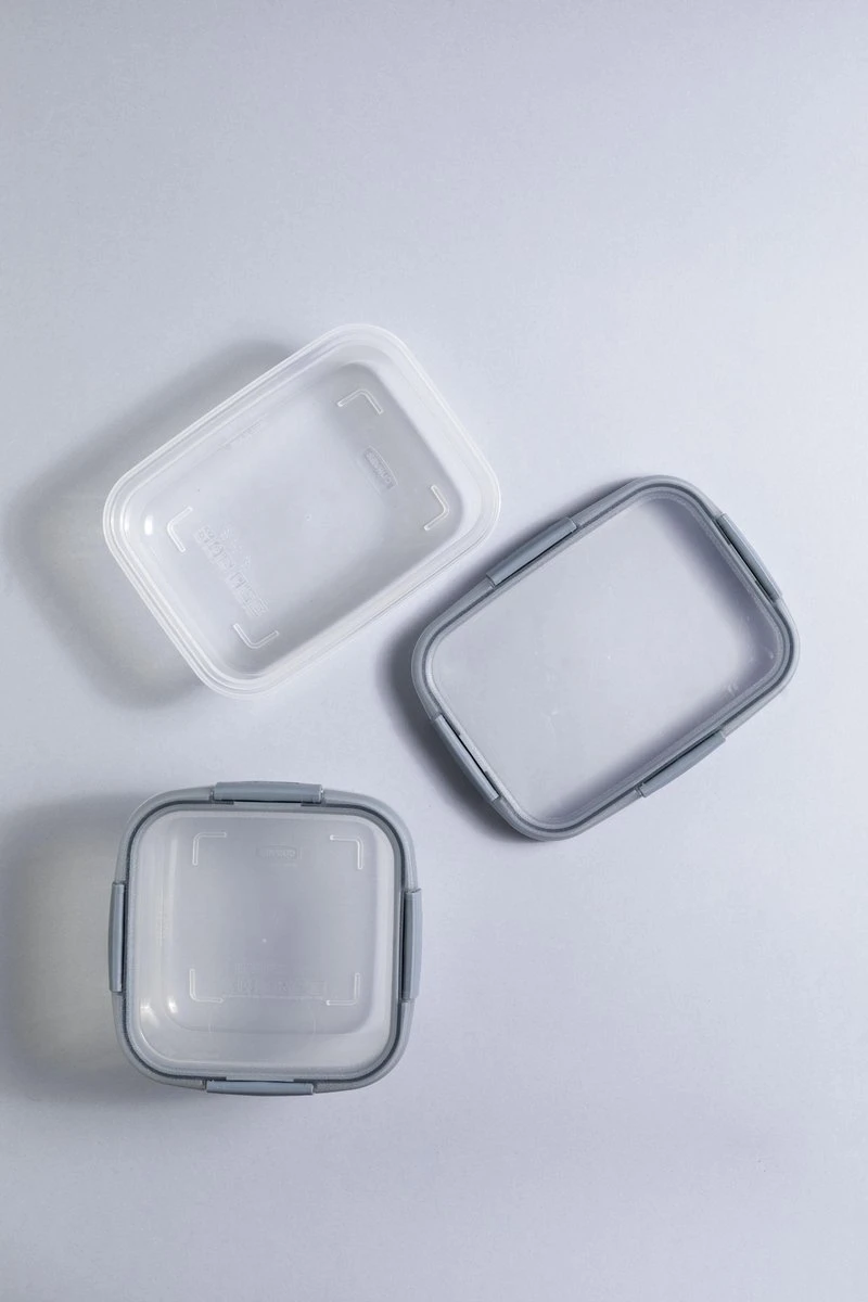 Curver Smart Fresh Eco Vershoudbakje Met Deksel - Rechthoekig - 1,2L - Transparant/Smokey Grey 3 Curver Smart Fresh Eco Vershoudbakje Met Deksel - Rechthoekig - 1,2L - Transparant/Smokey Grey - Afbeelding 3