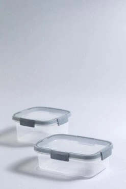 Curver Smart Fresh Eco Vershoudbakje Met Deksel - Rechthoekig - 1L - Transparant/Smokey Grey 10 Curver Smart Fresh Eco Vershoudbakje Met Deksel - Rechthoekig - 1L - Transparant/Smokey Grey -Mepal Shop 800x1200 37