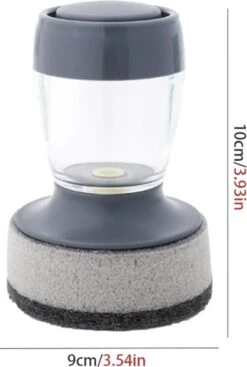 Afwasborstel Met Zeepdispenser – Met 3 Verschillende Opzet Stukken – Inclusief Houder – Grijs – Afwas Borstel Zeepreservoir – Zeep Handborstel – Doseerpomp – Afwasmiddel Dispenser – Navulbaar 12 Afwasborstel Met Zeepdispenser – Met 3 Verschillende Opzet Stukken – Inclusief Houder – Grijs – Afwas Borstel Zeepreservoir – Zeep Handborstel – Doseerpomp – Afwasmiddel Dispenser – Navulbaar -Mepal Shop 808x1200