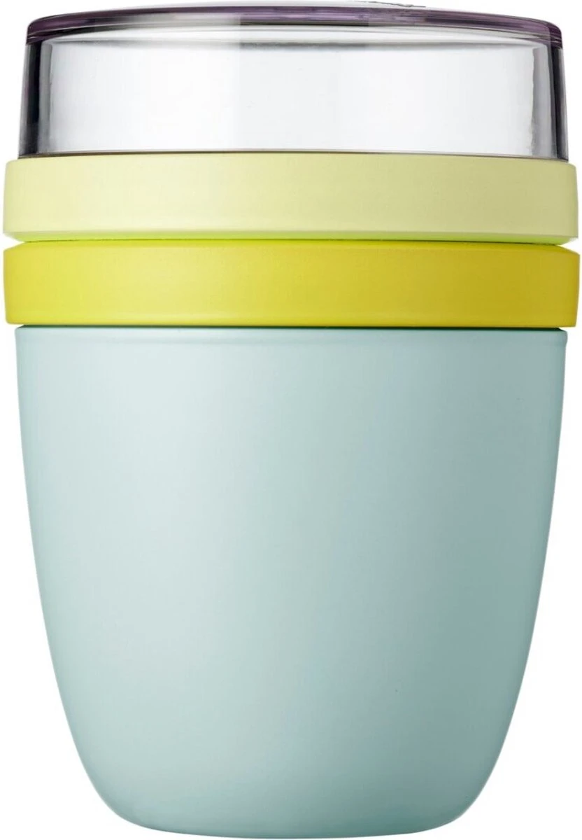 Mepal – Limited Edition Lunchpot Ellipse – Praktische Muesli Beker To Go – Lemon Vibe – Geschikt Voor Vriezer, Magnetron En Vaatwasser- Onbeperkt Genieten 4 Mepal – Limited Edition Lunchpot Ellipse – Praktische Muesli Beker To Go – Lemon Vibe – Geschikt Voor Vriezer, Magnetron En Vaatwasser- Onbeperkt Genieten - Afbeelding 4