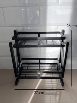 Merkloos Inklapbaar Kruidenrek - 2-laags Keukenrek - Aanrecht Organizer - Kruiden Etàgere - Staand Keukenrek 12 Merkloos Inklapbaar Kruidenrek - 2-laags Keukenrek - Aanrecht Organizer - Kruiden Etàgere - Staand Keukenrek -Mepal Shop 899x1200 4