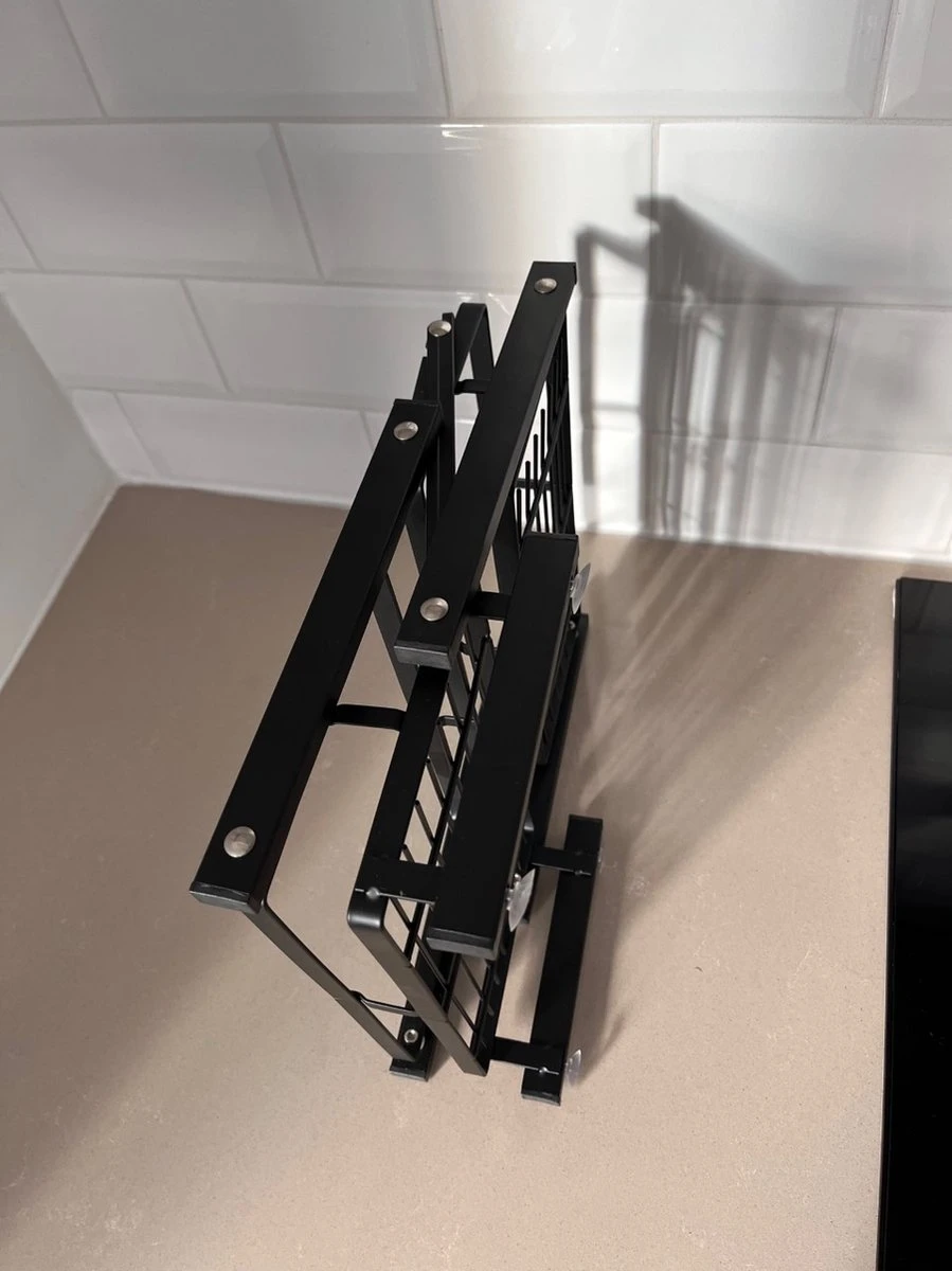 Merkloos Inklapbaar Kruidenrek - 2-laags Keukenrek - Aanrecht Organizer - Kruiden Etàgere - Staand Keukenrek 7 Merkloos Inklapbaar Kruidenrek - 2-laags Keukenrek - Aanrecht Organizer - Kruiden Etàgere - Staand Keukenrek - Afbeelding 7