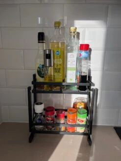 Merkloos Inklapbaar Kruidenrek - 2-laags Keukenrek - Aanrecht Organizer - Kruiden Etàgere - Staand Keukenrek 15 Merkloos Inklapbaar Kruidenrek - 2-laags Keukenrek - Aanrecht Organizer - Kruiden Etàgere - Staand Keukenrek -Mepal Shop 899x1200 7